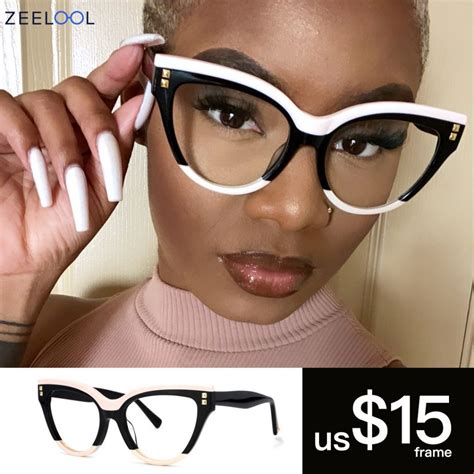 zeelool female eyeglass frames.